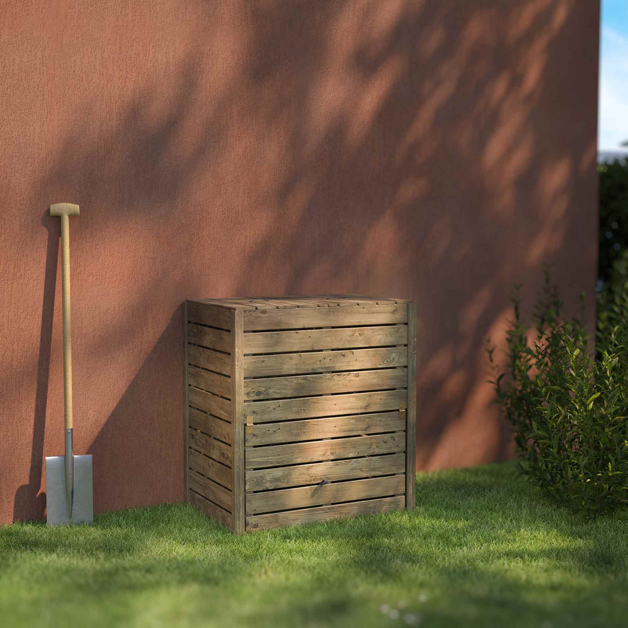 Composteur de jardin en bois 500 L Converto - Forest Style