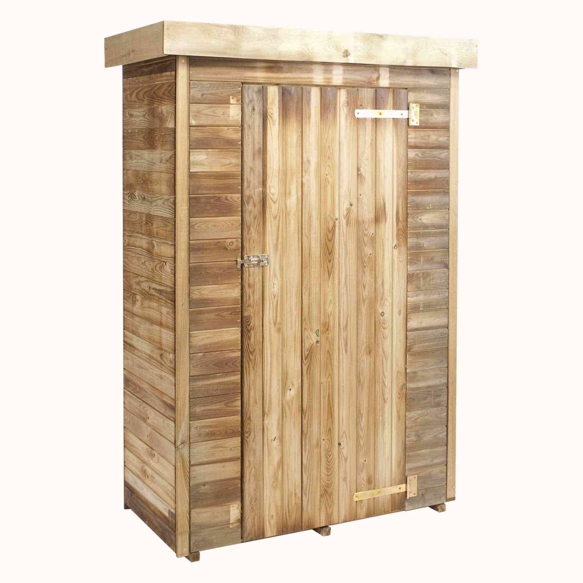 Armoire de jardin en bois traité 200 x 131 x 69 cm Théo - Forest Style